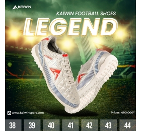 Giày bóng đá Legend - bạc