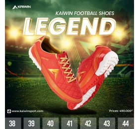 Giày bóng đá Legend - đỏ