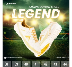 Giày bóng đá Legend - trắng