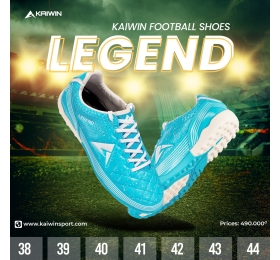 Giày bóng đá Legend - xanh ngọc